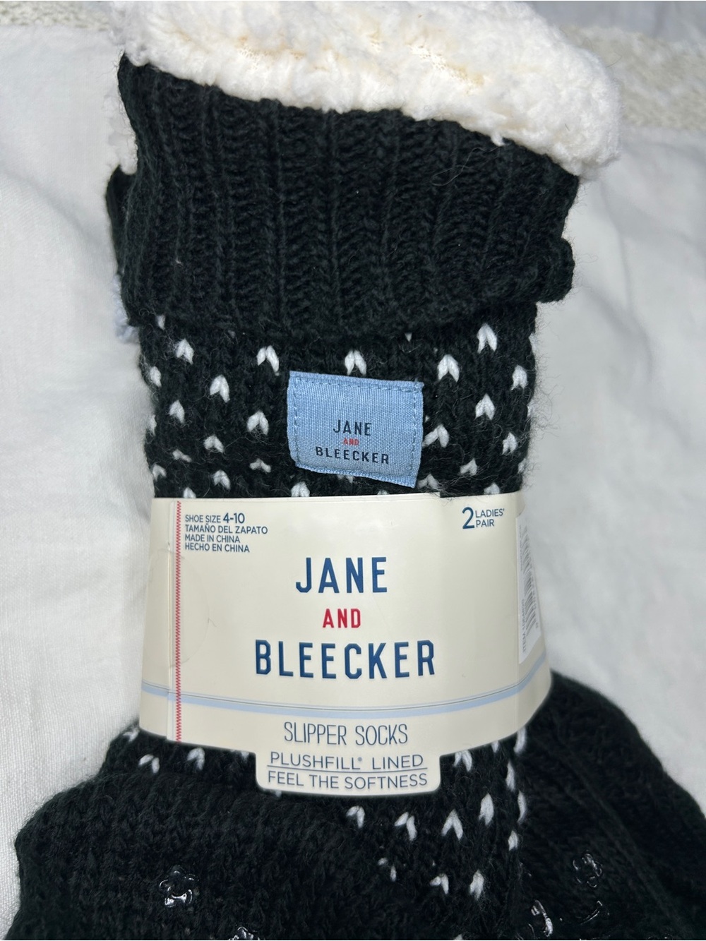 Jane and Bleecker’s Slipper socks - Picture 6 of 8